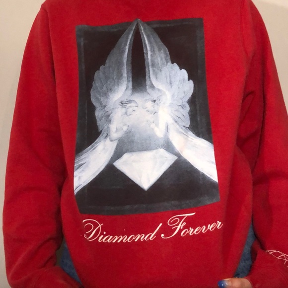 Vintage Red Diamond Forever Sweater - Picture 3 of 5
